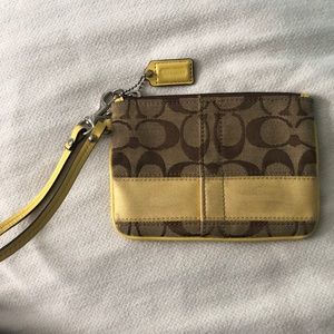 Coach wristlet